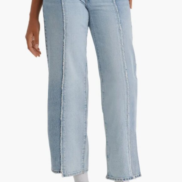 Levi's Recrafted Crop Baggy Wide Leg Dad Jeans - Picture 6 of 11
